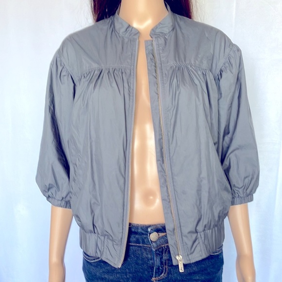 Aritzia Community 3/4 sleeve Bomber Jacket - Picture 3 of 5